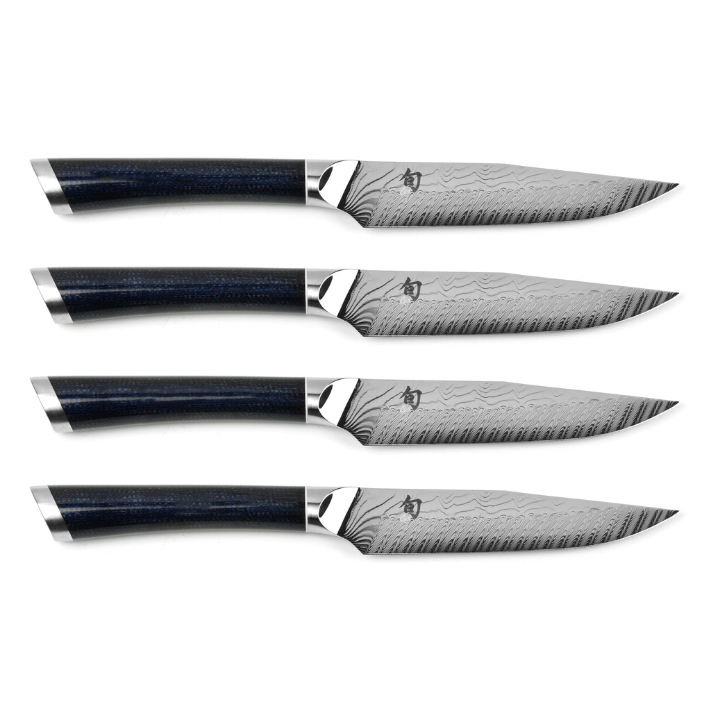 Shun Shiranami 4 Piece Steak Knife Set