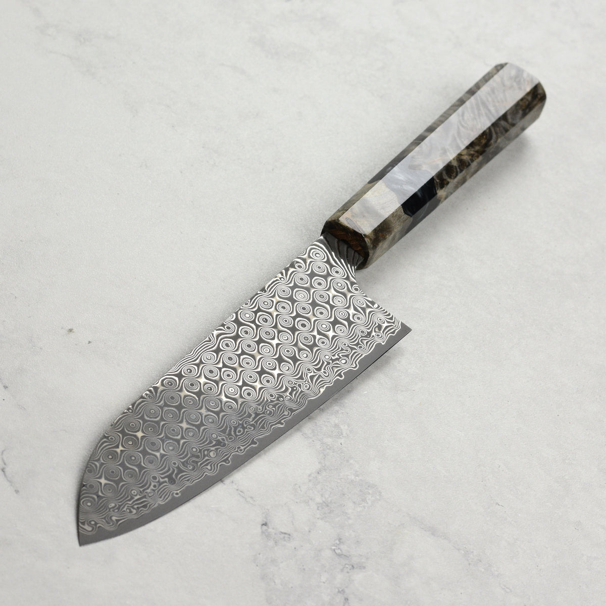 Nigara Anmon SG2 Damascus 7" Santoku