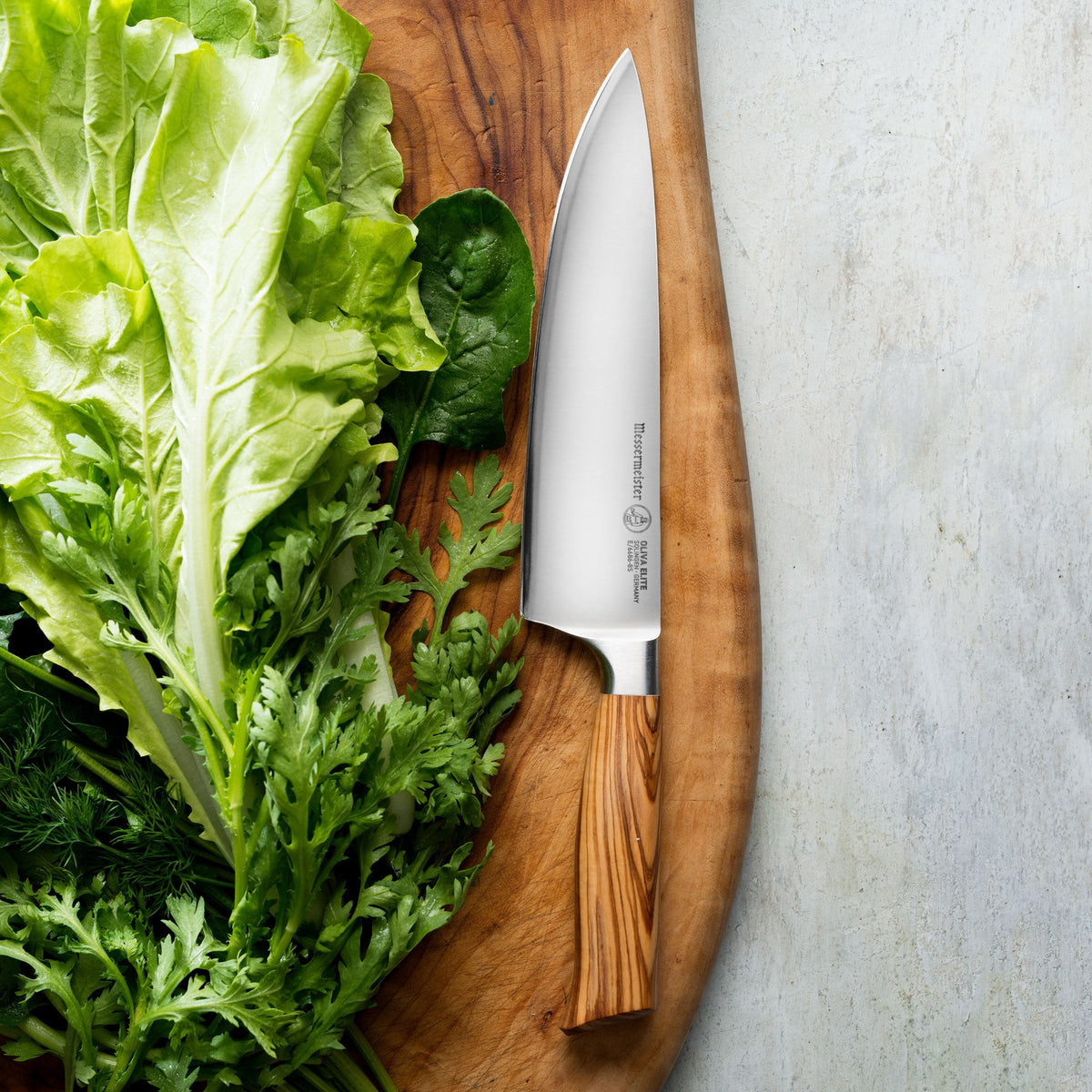 Messermeister Oliva Elite 8 Piece Magnetic Knife Block Set