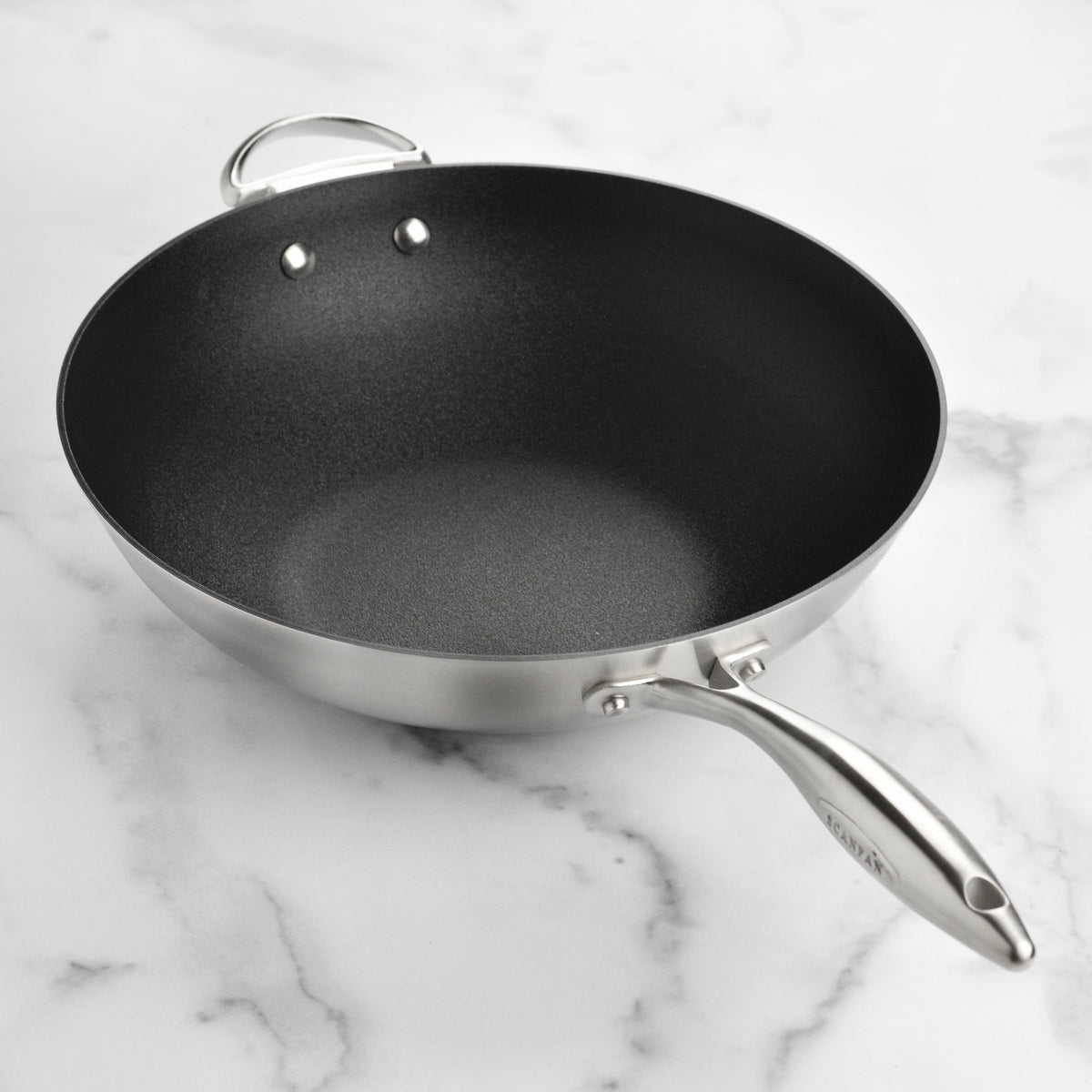 Scanpan CX+ 12.5" Stainless Steel Nonstick Wok