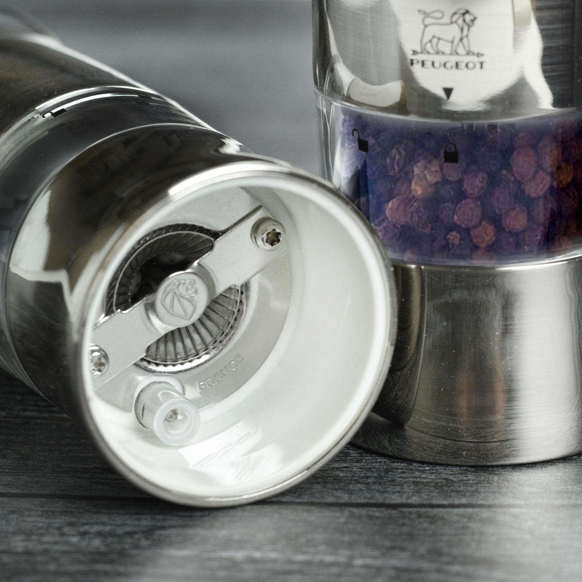 Peugeot Zeli 5.5" Electric Salt & Pepper Mill Set
