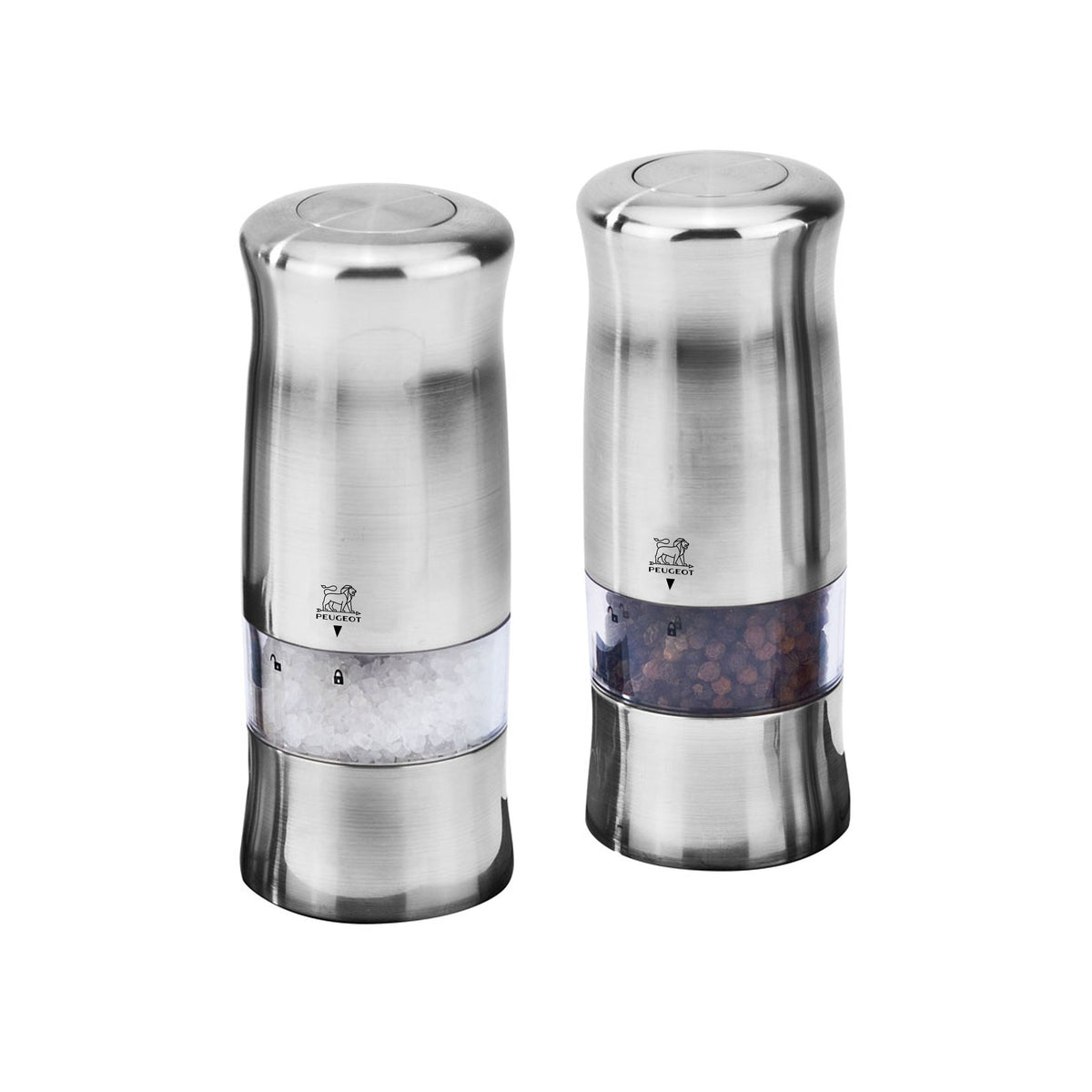 Peugeot Zeli 5.5" Electric Salt & Pepper Mill Set