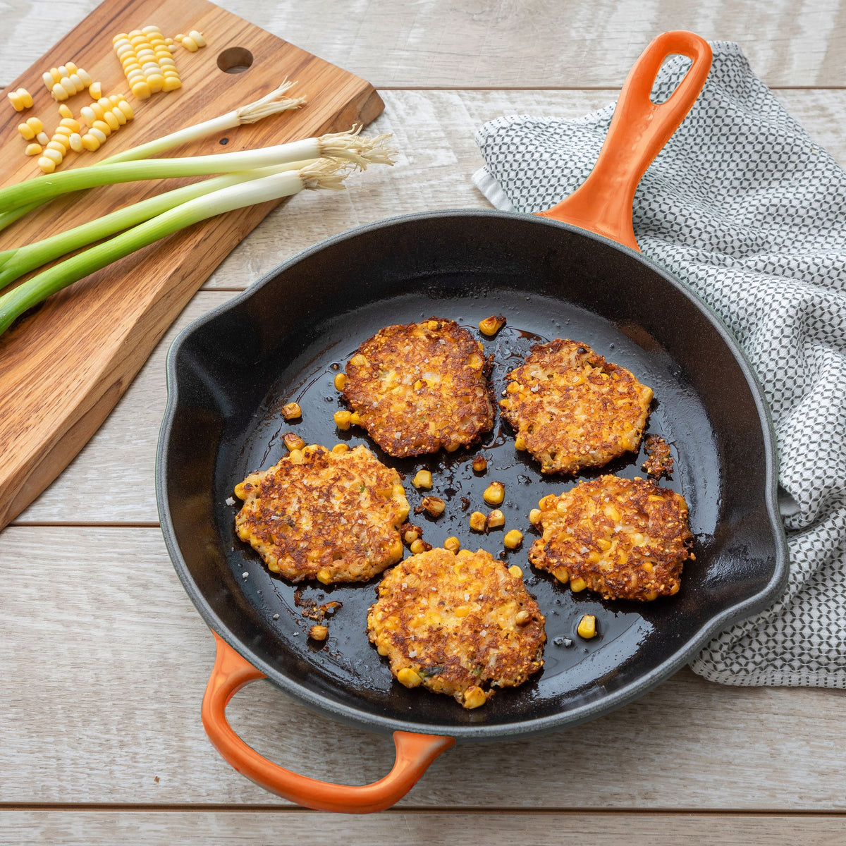 Le Creuset Signature Cast Iron 10.25" Flame Skillet