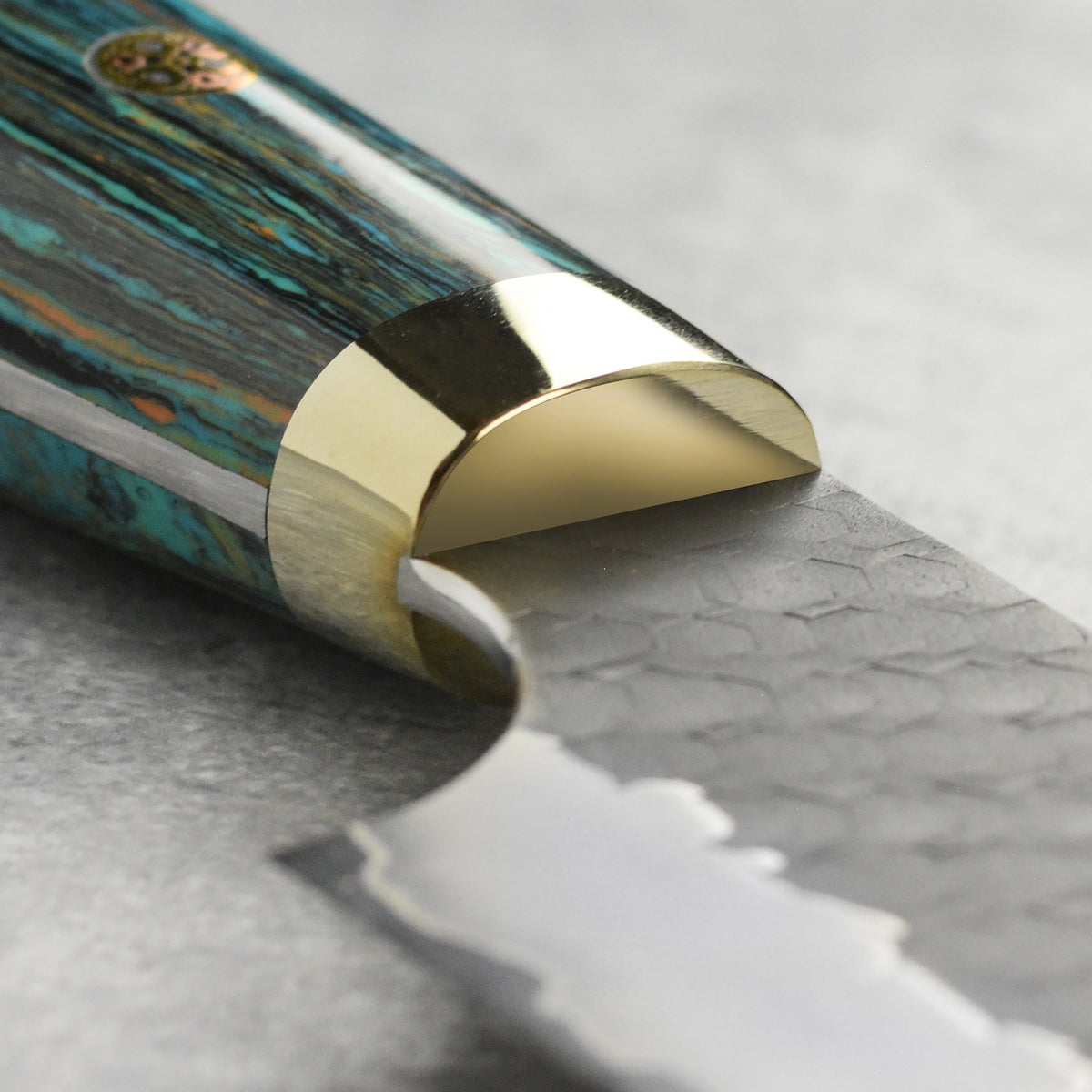 Chroma Type 301 7" Hammered Hakata Bocho