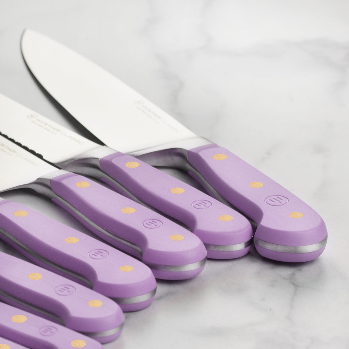 Wusthof Classic Purple Yam 8 Piece Knife Block Set