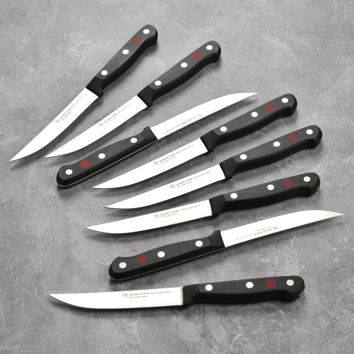 Wusthof Gourmet 8 Piece Steak Knife Set with Case