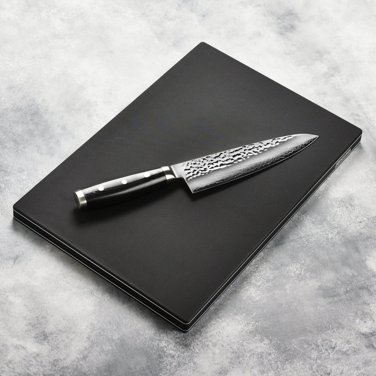 Hasegawa Pro-PE Black Cutting Board, 15.4 x 10.2"