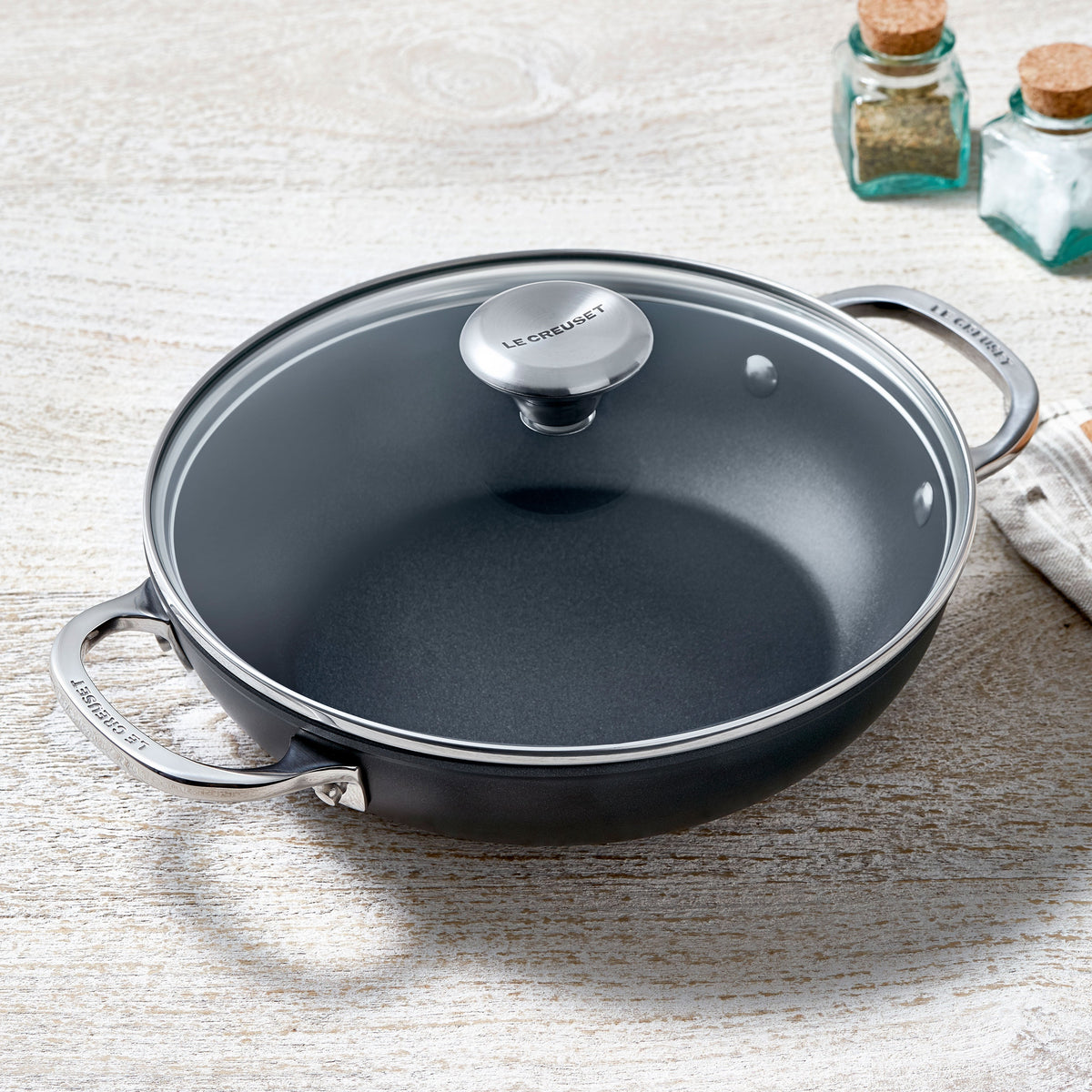 Le Creuset 8" Tempered Glass Lid with Stainless Steel Knob