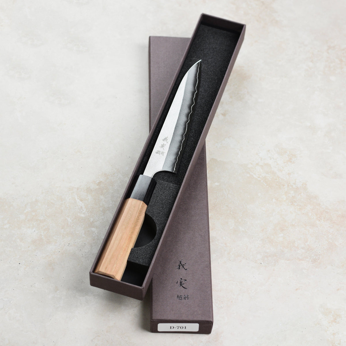 Yoshimi Kato Ginsan Nashiji Stainless Clad 5.9" Petty