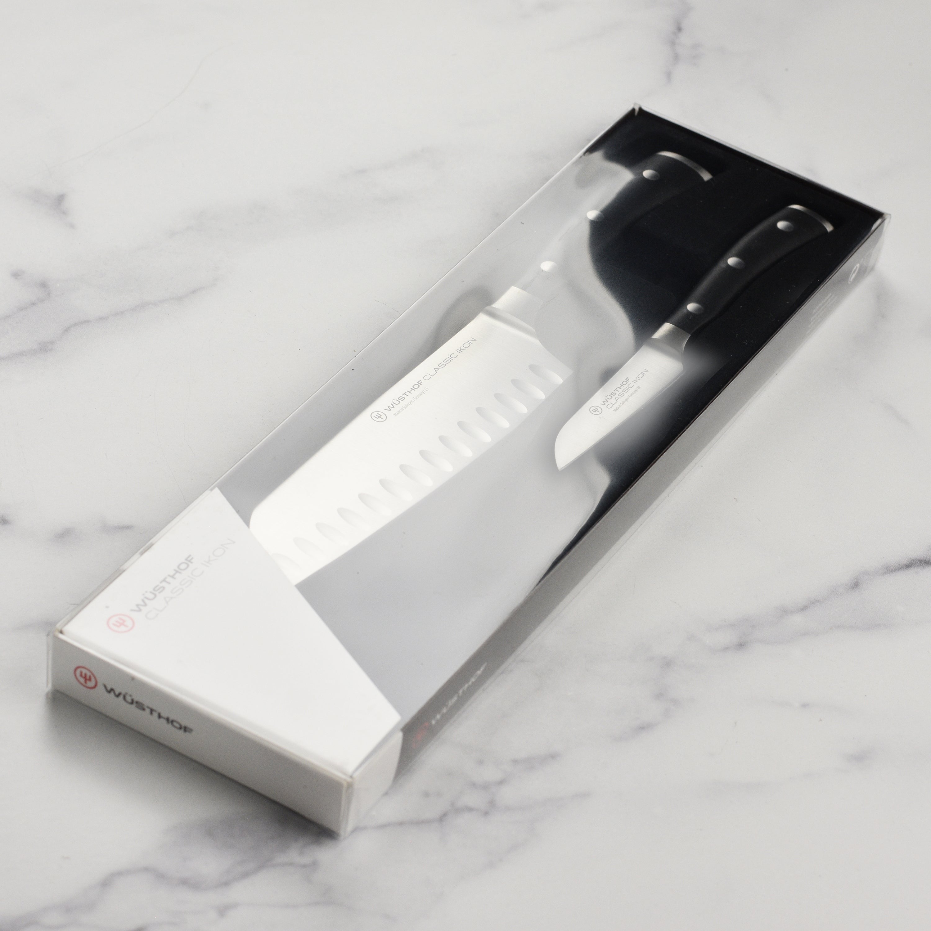 Wusthof Classic Ikon 2 Piece Asian Knife Set