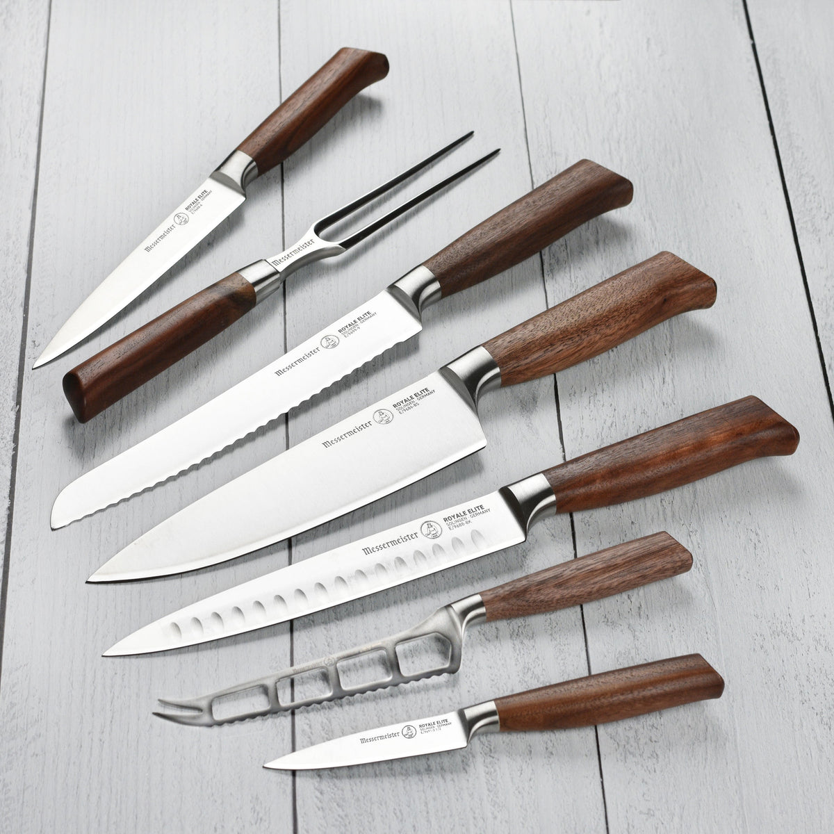 Messermeister Royale Elite 8 Piece Magnetic Knife Block Set