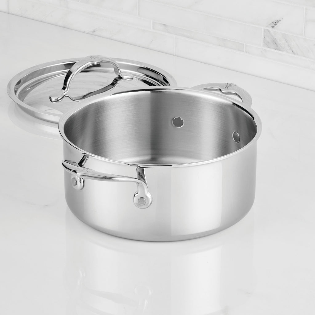 Hestan ProBond Luxe 3-quart Stainless Steel Soup Pot & Steamer Set