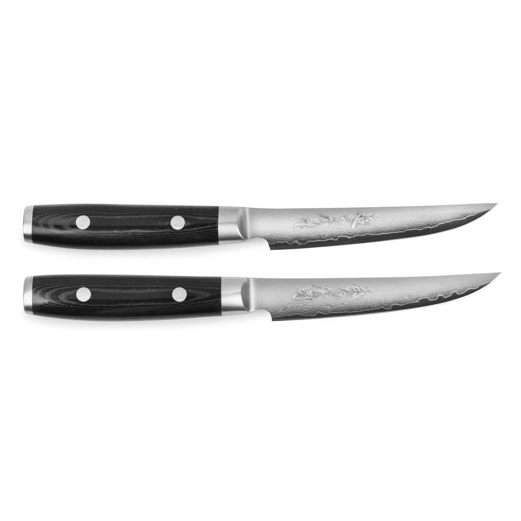 Yaxell Ran Plus 2 Piece Steak Knife Set