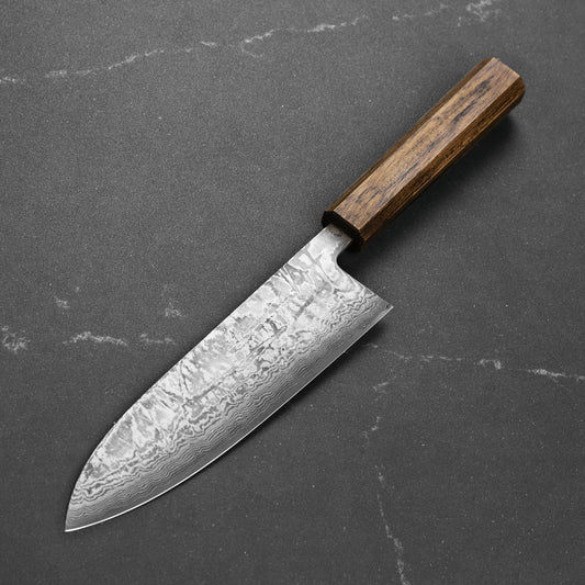 Shiro Kamo SG2 Kurozome Damascus 7" Gyuto
