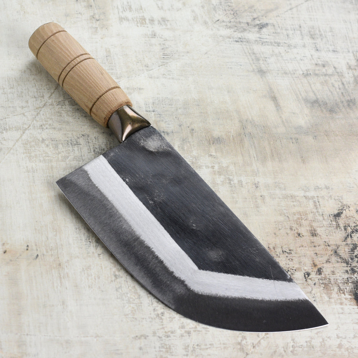 CCK Scraping Knife 7" Carbon Steel 'Rhino' Chinese Cleaver