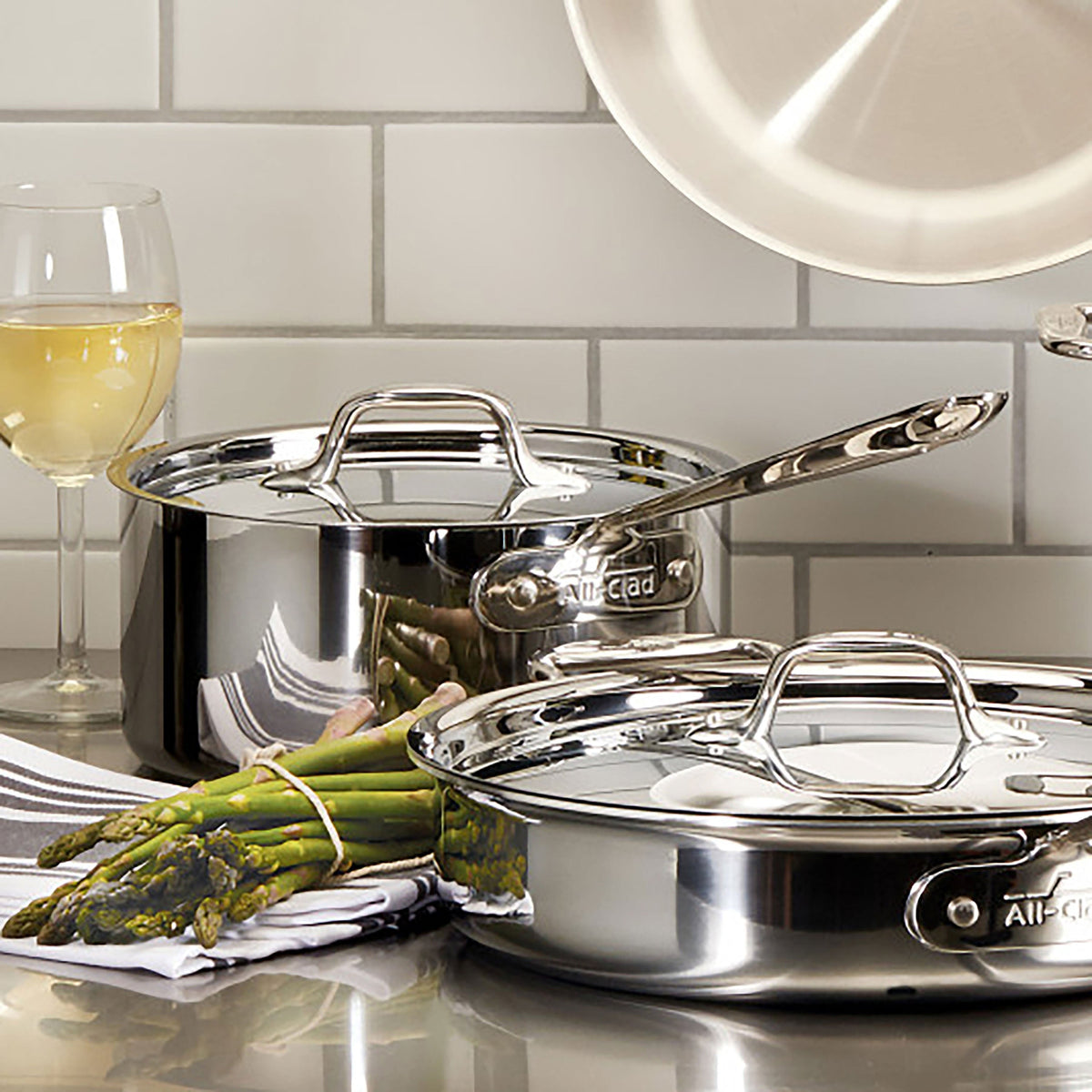 All-Clad d3 Stainless 3-quart Saucepan