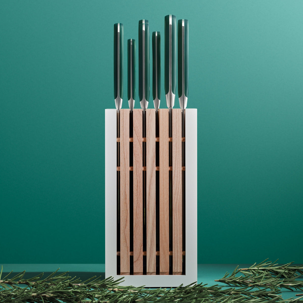Wusthof Classic Fresh Rosemary 8 Piece Knife Block Set