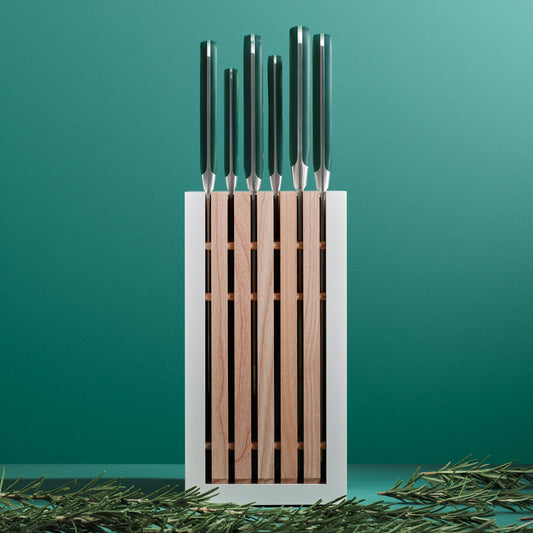 Wusthof Classic Fresh Rosemary 8 Piece Knife Block Set