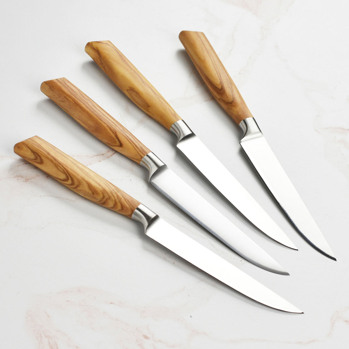 Messermeister Oliva Elite 4 Piece Steak Knife Set