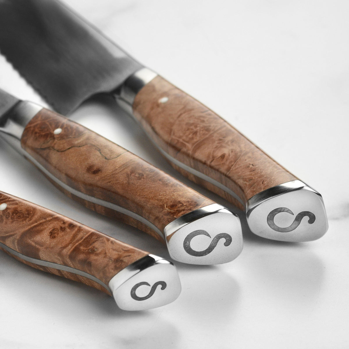 Steelport Carbon Steel 3 Piece Knife Set
