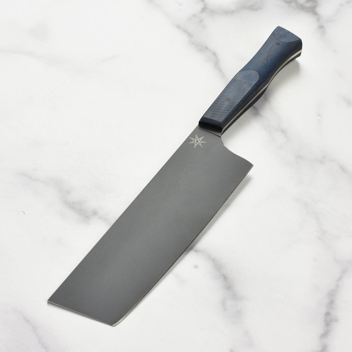 Town Cutler eXo Blue 7" Nakiri Knife