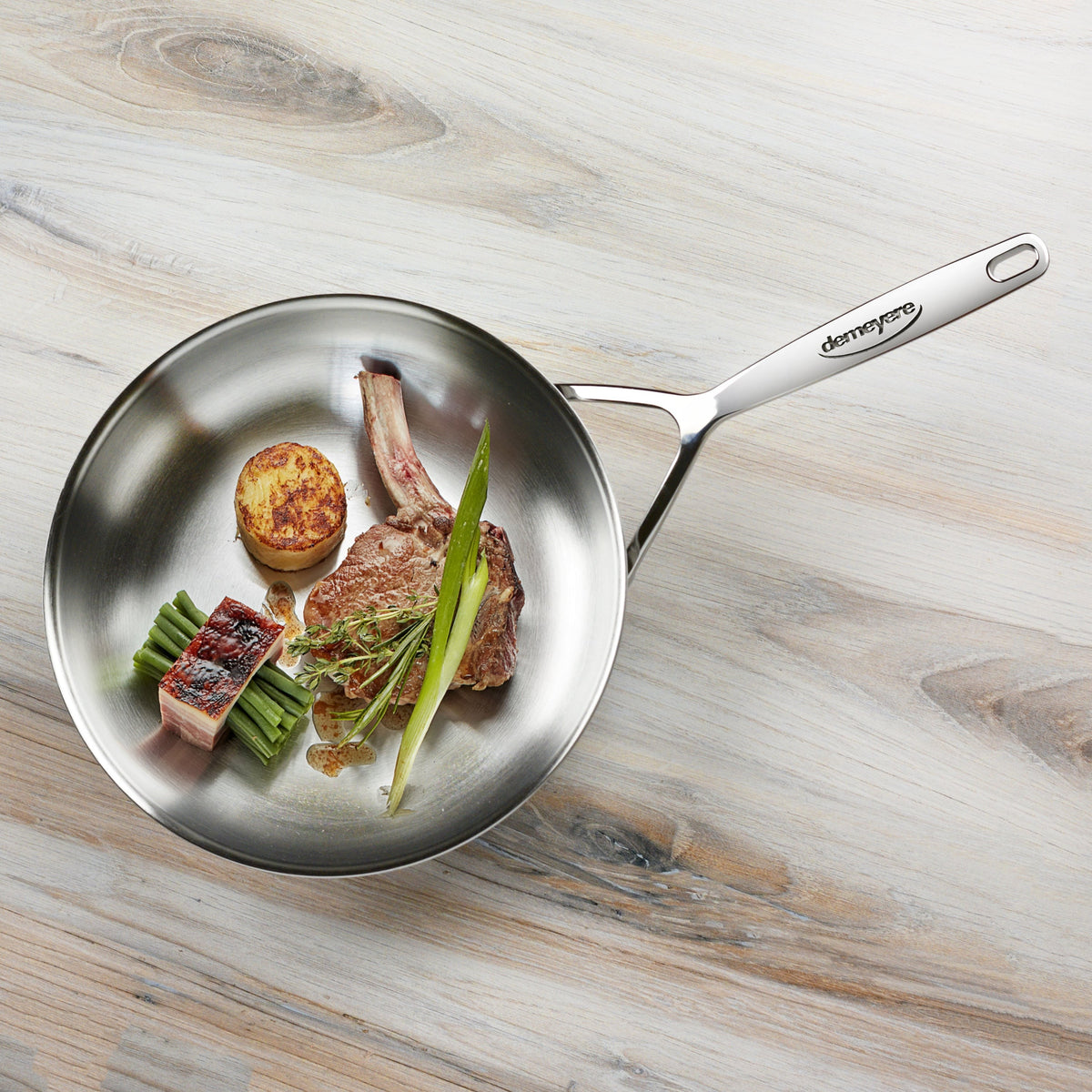Demeyere 5-Plus 10 Piece Stainless Steel Cookware Set