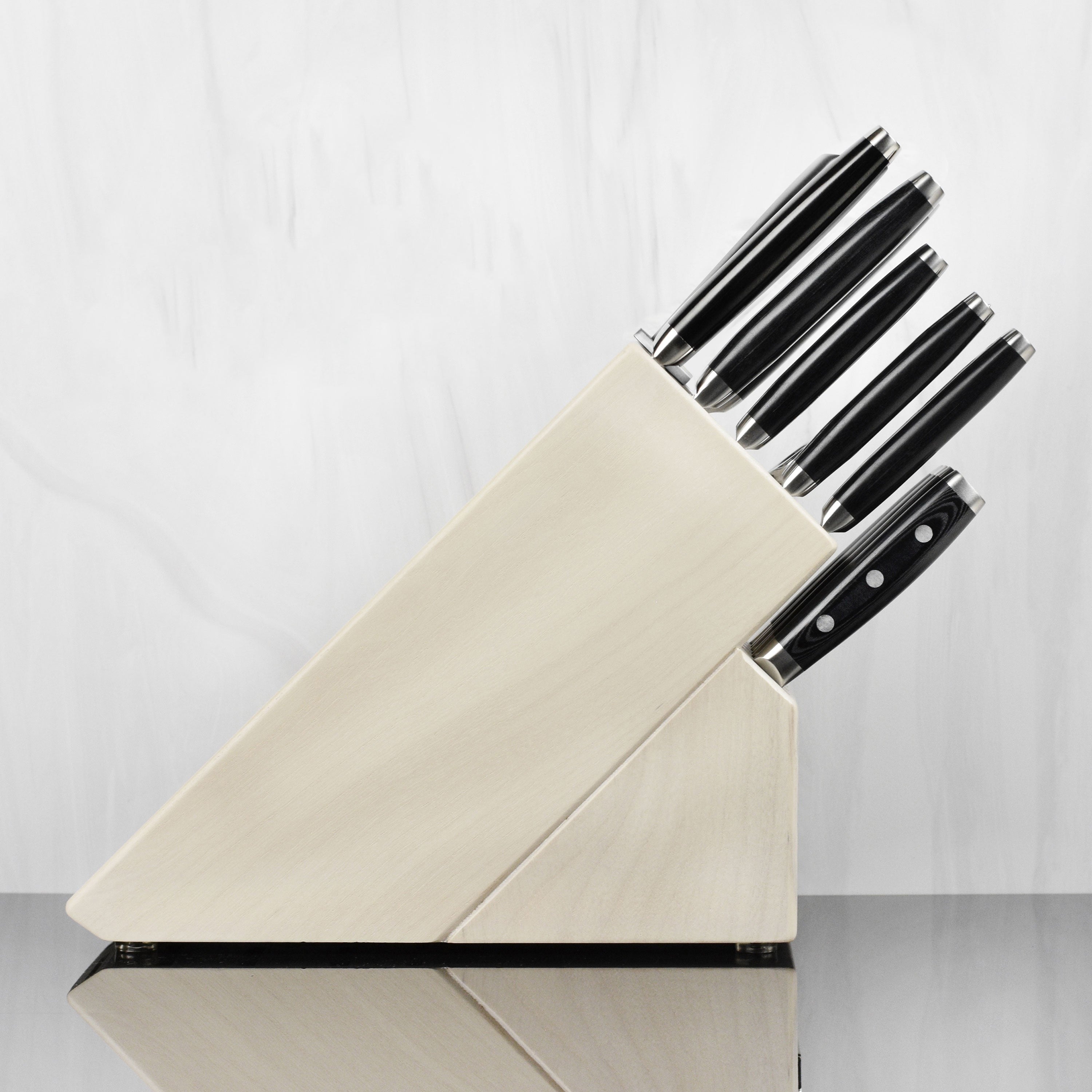 Enso HD 16 Piece Gray Ash Knife Block Set