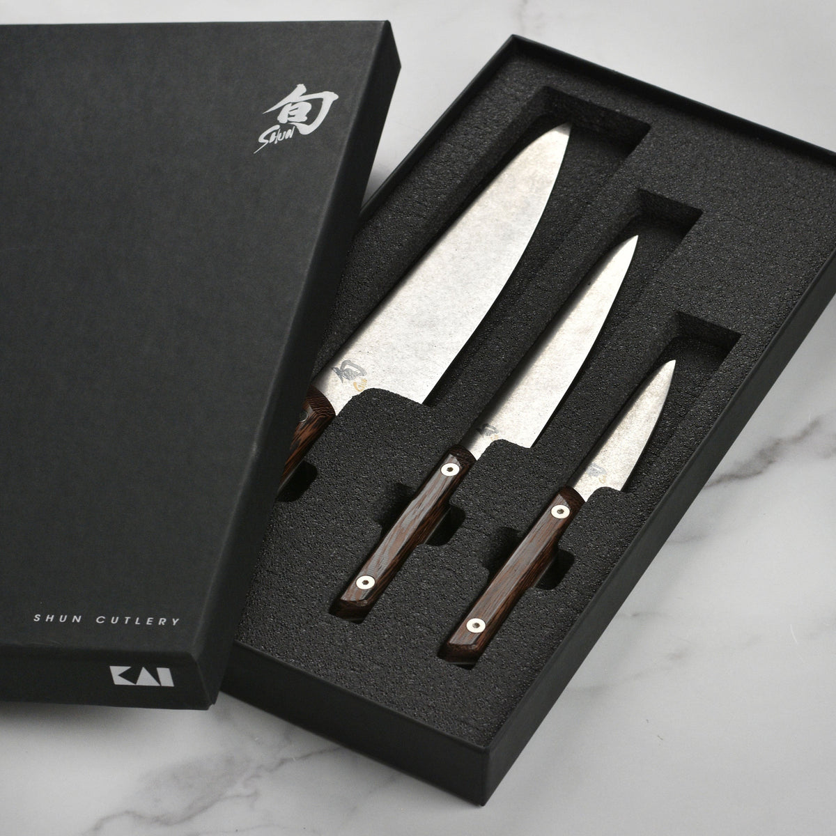 Shun Kanso 3 Piece Knife Set