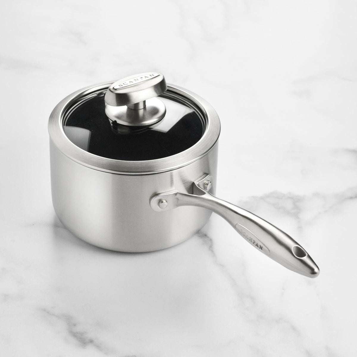 Scanpan CX+ 2-quart Stainless Steel Nonstick Saucepan