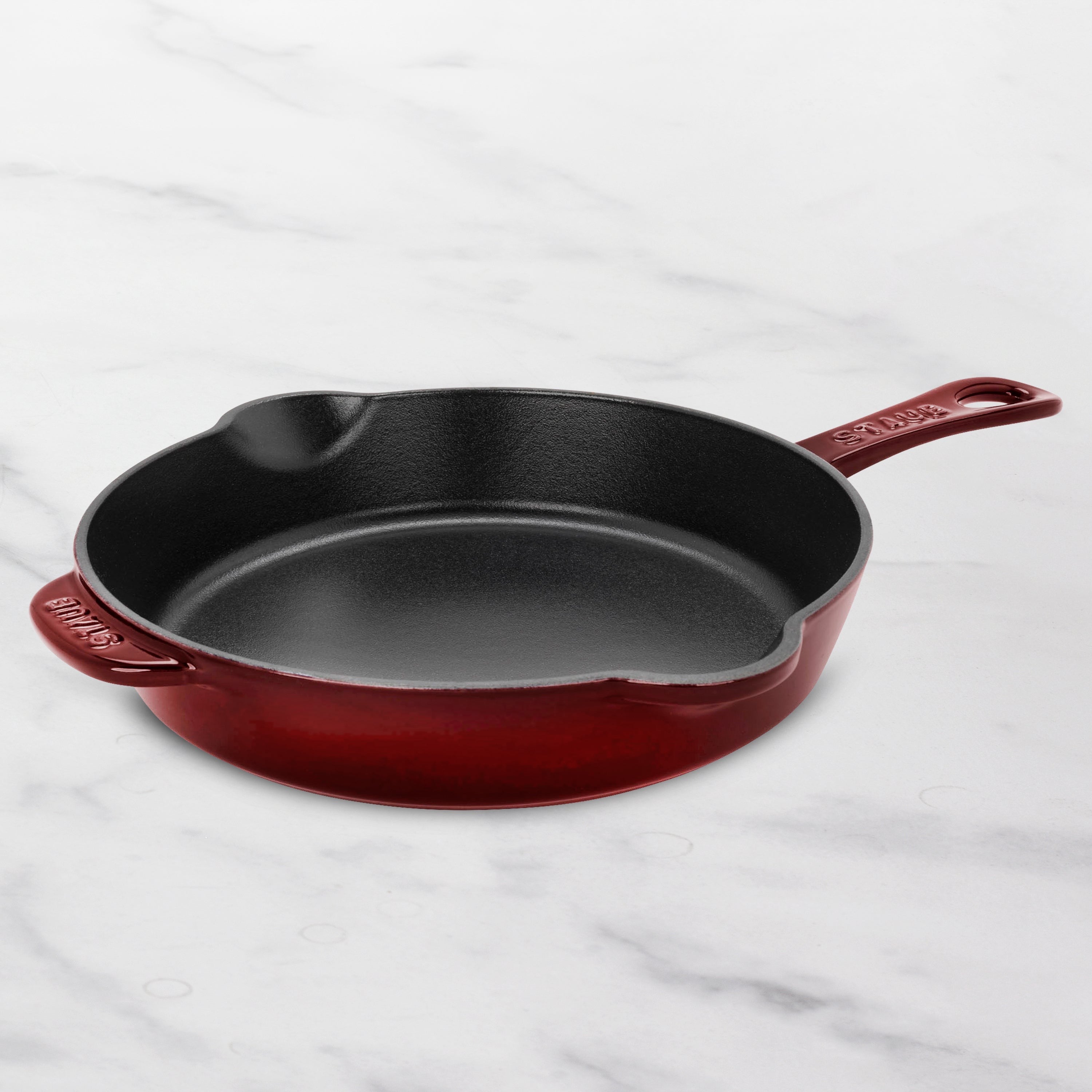 Staub 11" Grenadine Cast Iron Deep Traditional Skillet