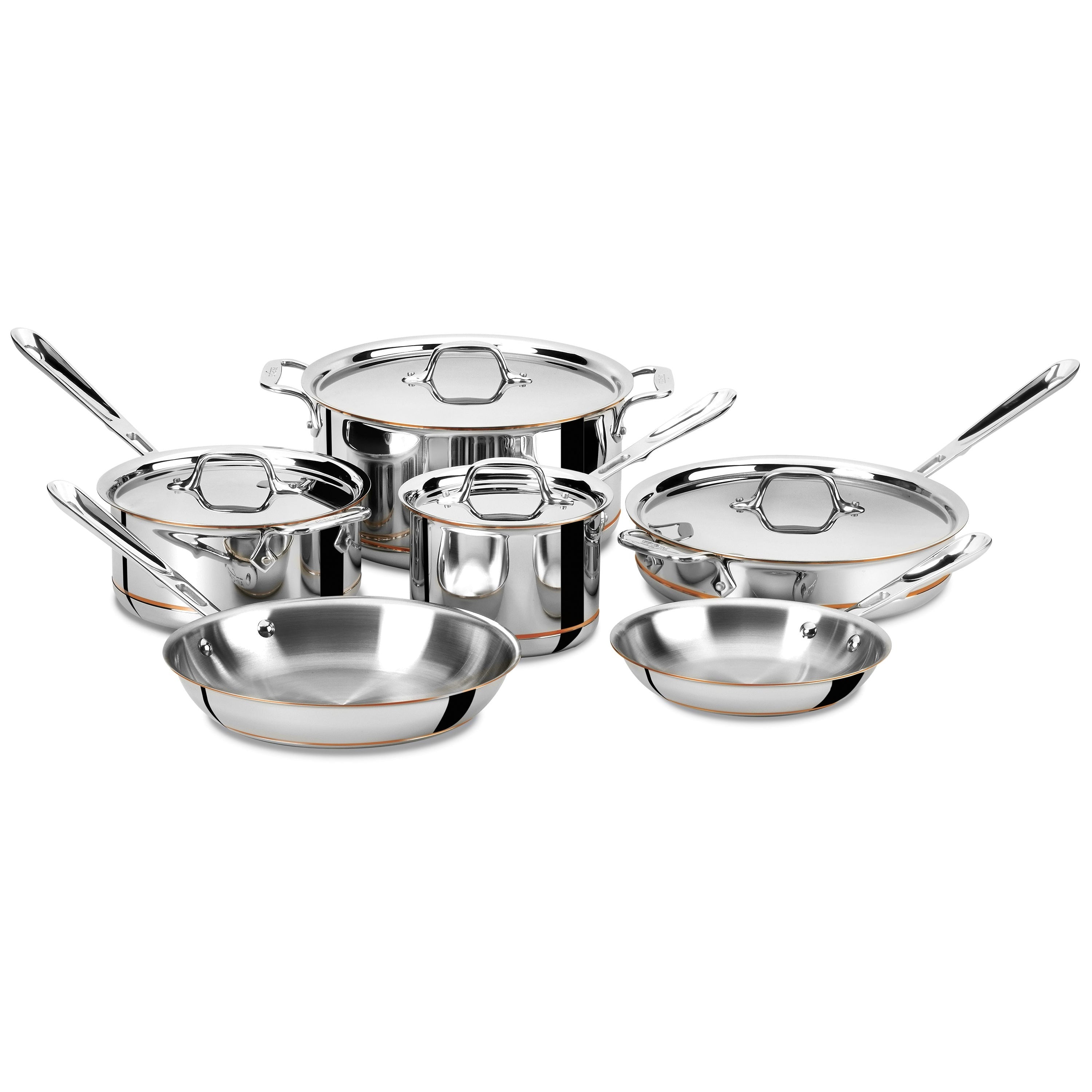All-Clad Copper Core 10 Piece Cookware Set