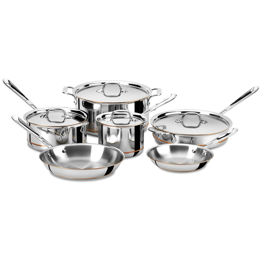 All-Clad Copper Core 10 Piece Cookware Set
