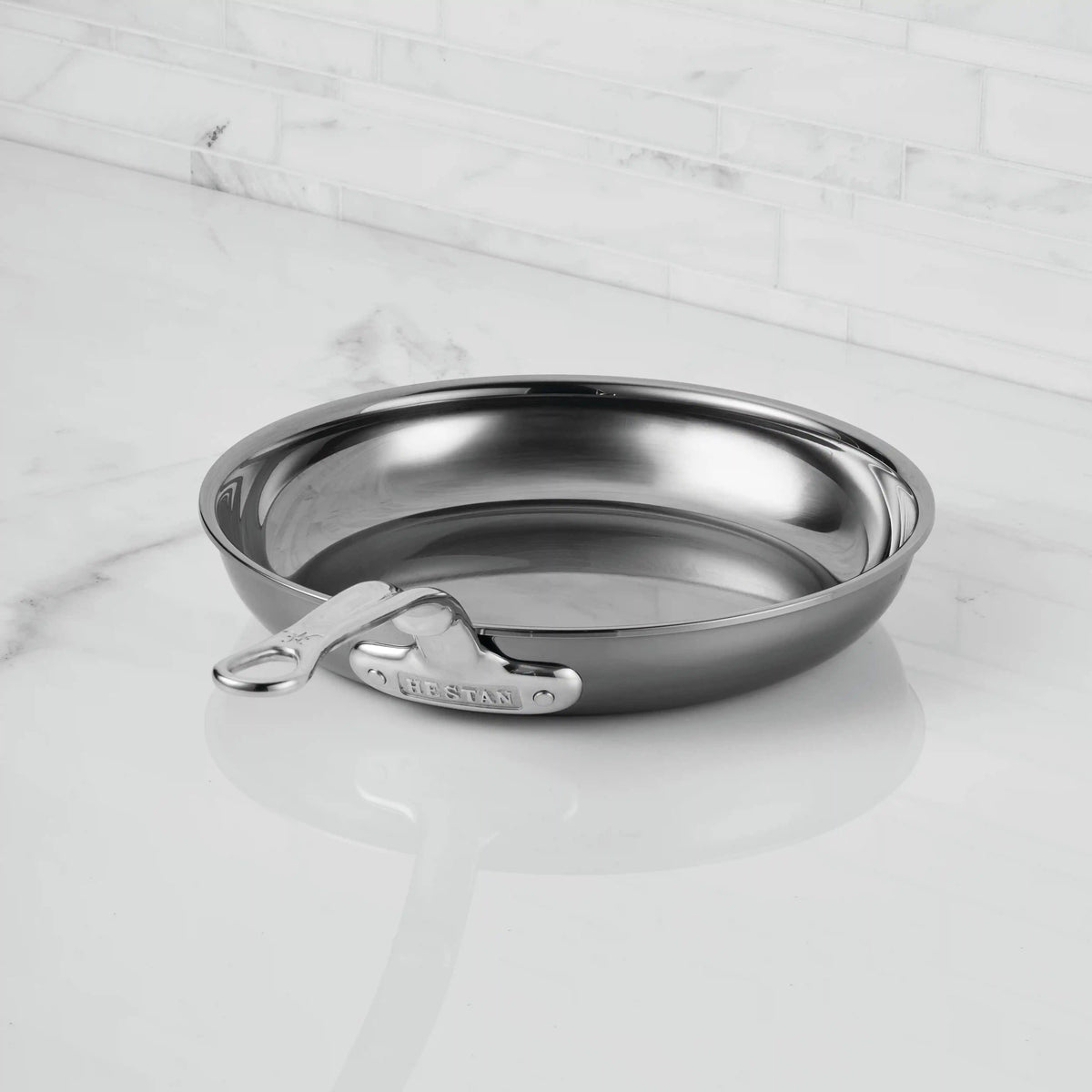 Hestan NanoBond 11" Titanium Stainless Steel Skillet