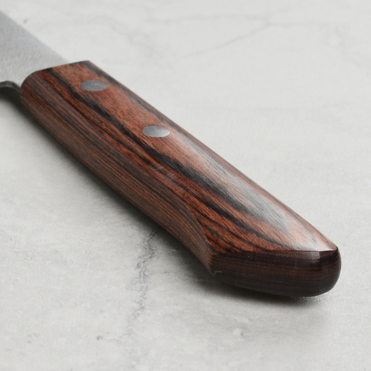 Masutani VG1 Nashiji 7" Gyuto, Brown Handle