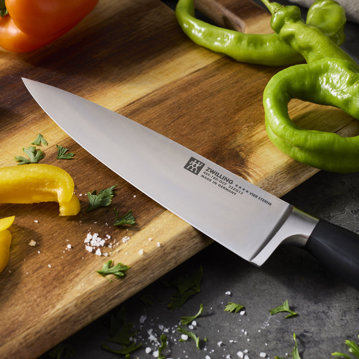 Zwilling Four Star Chef's & Prep Knife Set