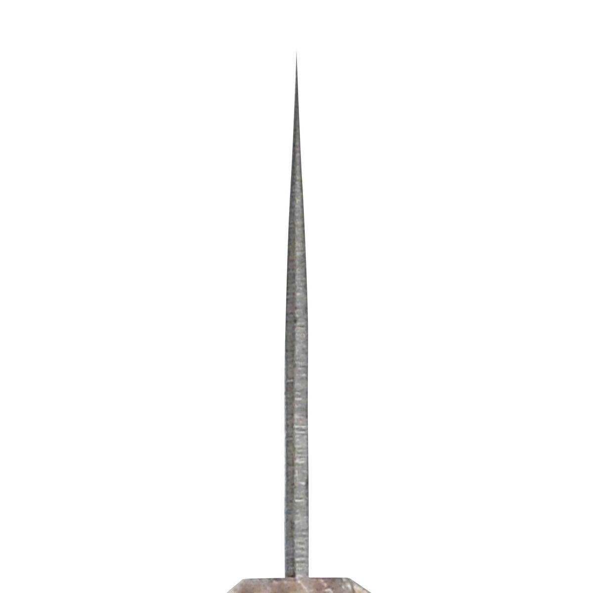 Masutani VG1 Hammered 6.7" Tall Nakiri, Octagonal Walnut Handle