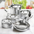 Demeyere 5-Plus 10 Piece Stainless Steel Cookware Set