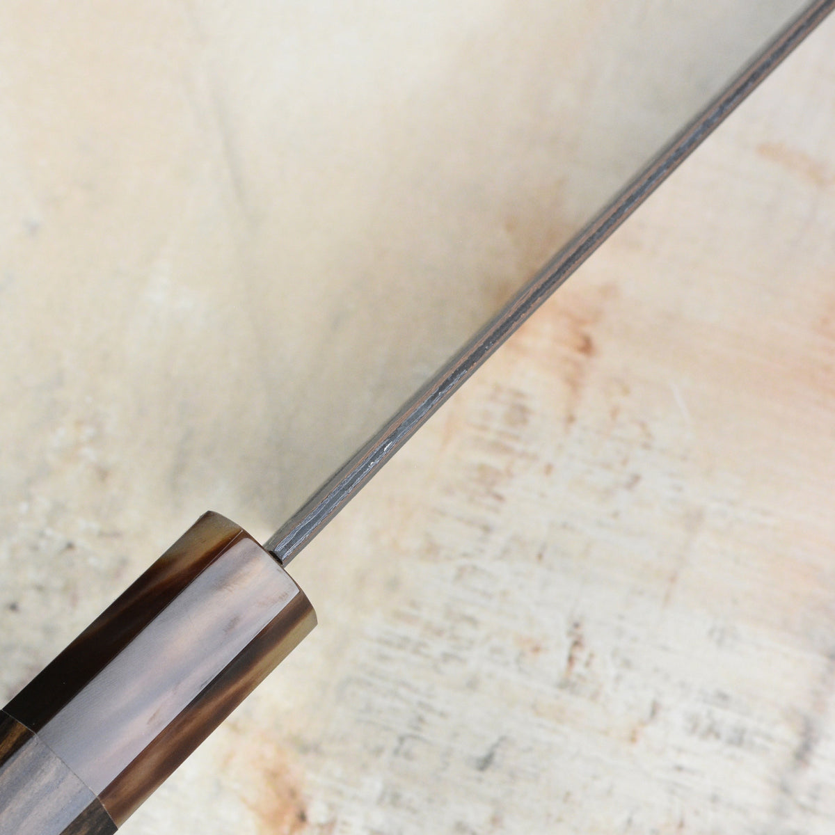 Hatsukokoro Yorokobi SLD Kurouchi Copper Damascus 7" Bunka