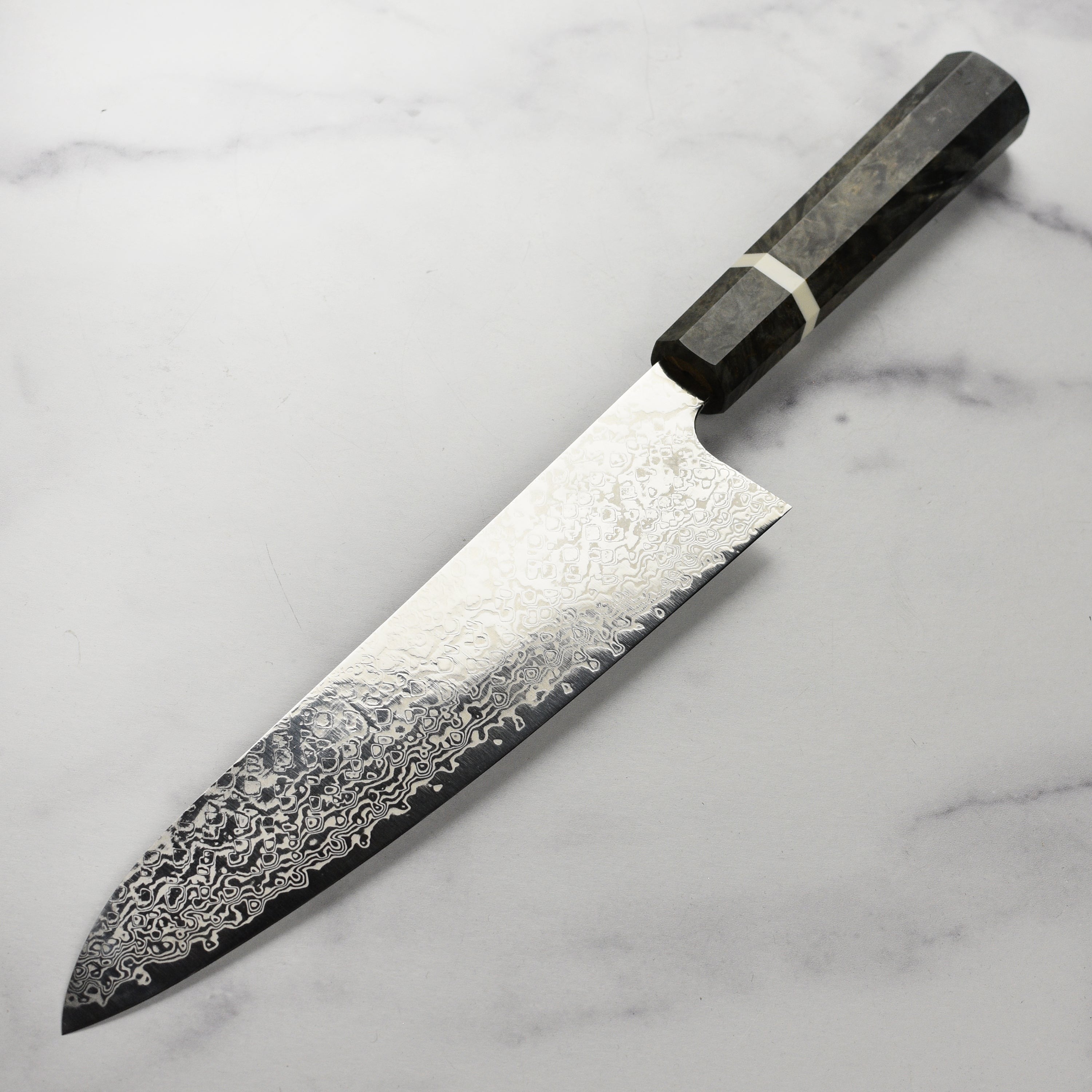 Hatsukokoro x Yauji Ginga34 Damascus 9.4" Gyuto