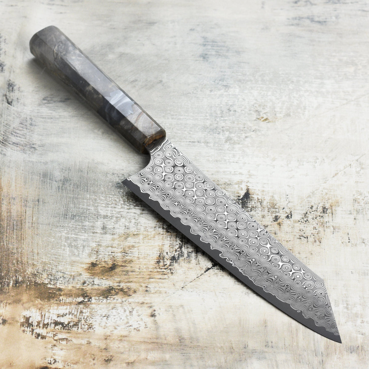 Nigara Anmon SG2 Damascus 8.25" Kiritsuke Gyuto