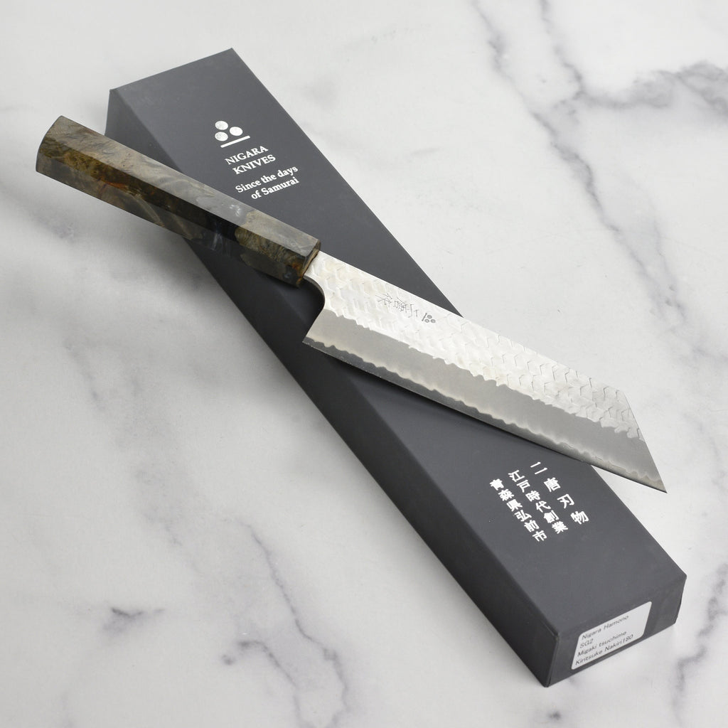 Nigara SG2 Migaki Tsuchime 7" Kiritsuke Nakiri
