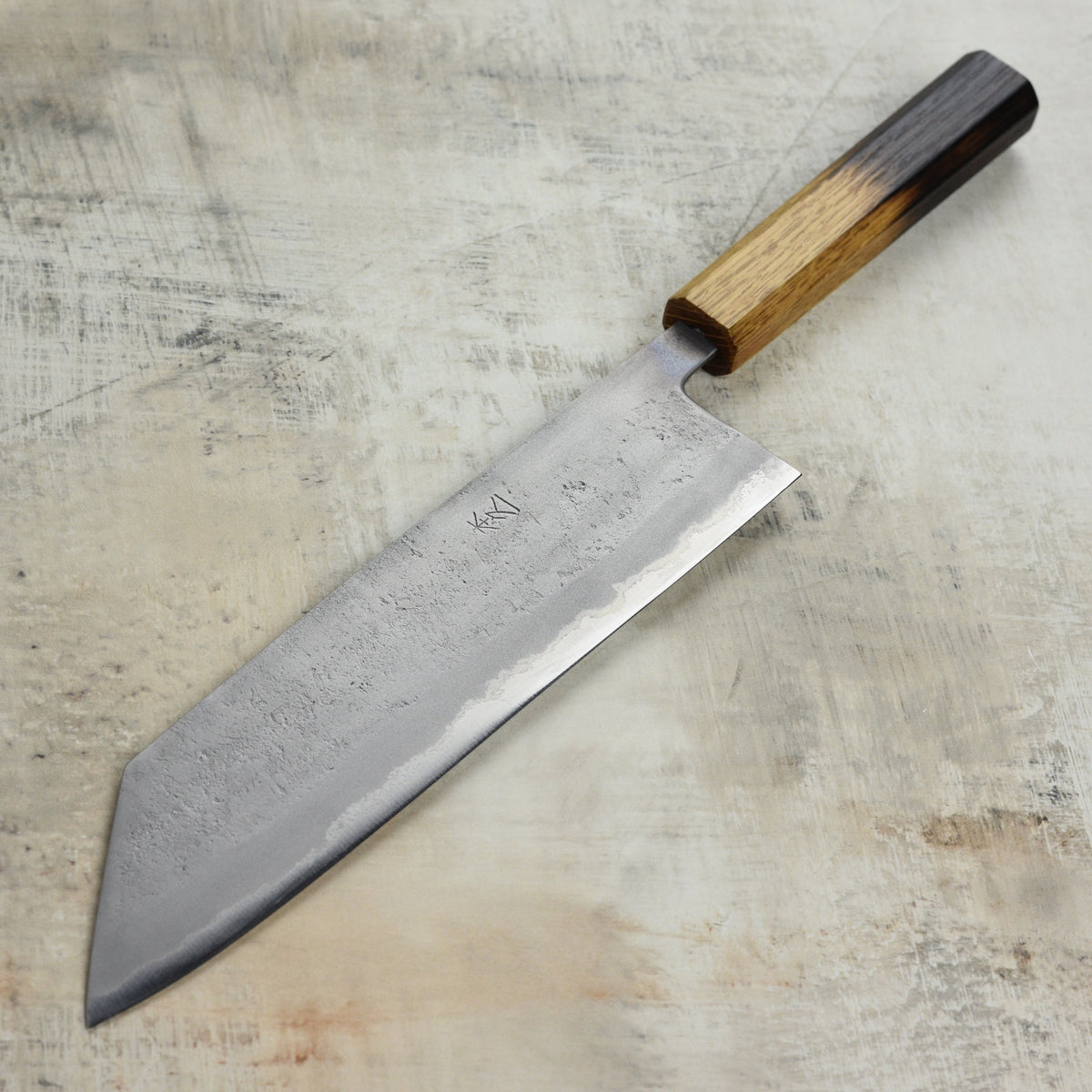 Motokyuuichi Aogami #2 Nashiji Stainless Clad 9.4" Kiritsuke