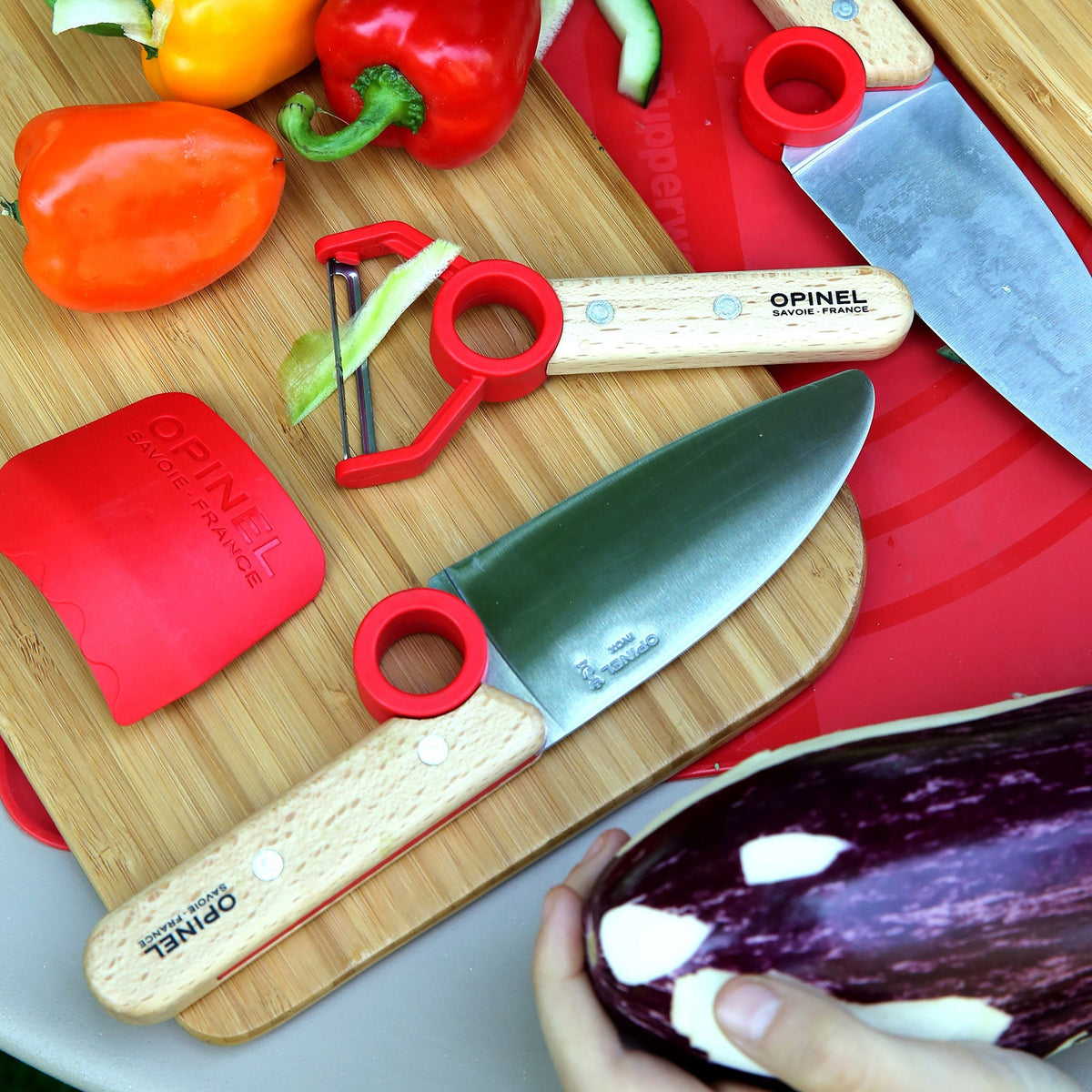 Opinel 3 Piece Le Petit Chef Children's Cooking Set