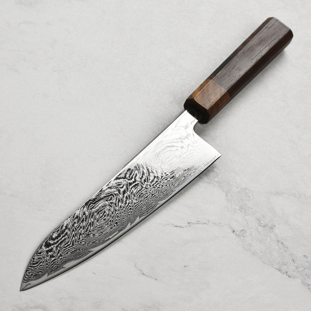 Ittetsu AUS10 Spiral Damascus 8.25" Gyuto
