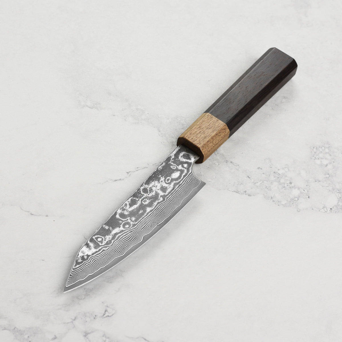 Hatono SG2 Kurozome Damascus 5.3" Kiritsuke Petty