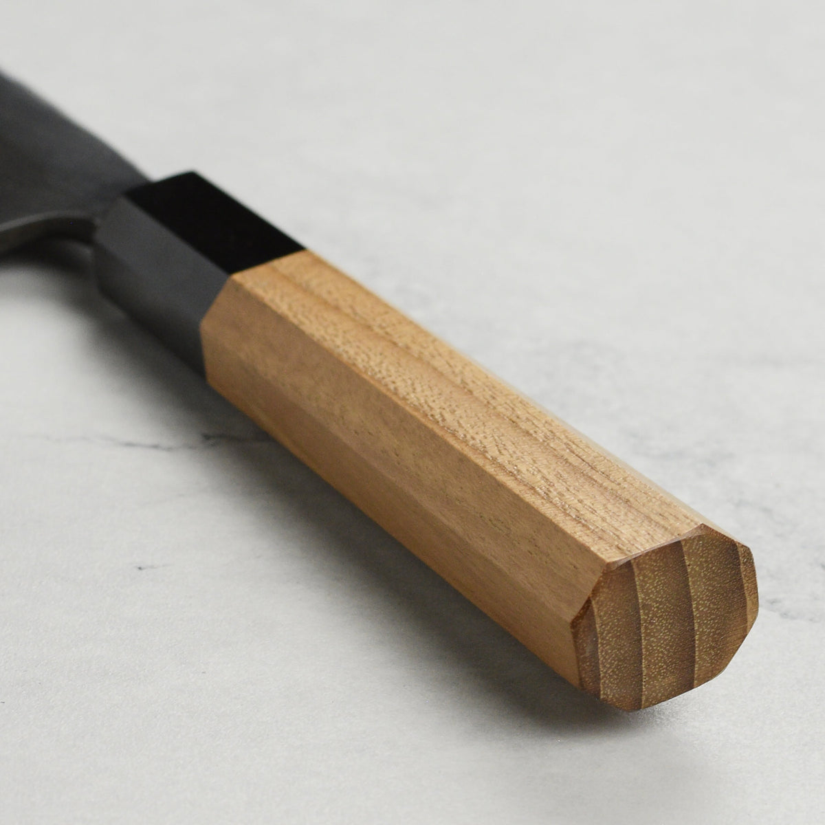 Hatsukokoro Shirasagi Aogami #2 Kurouchi 6.5" Single-Bevel Deba
