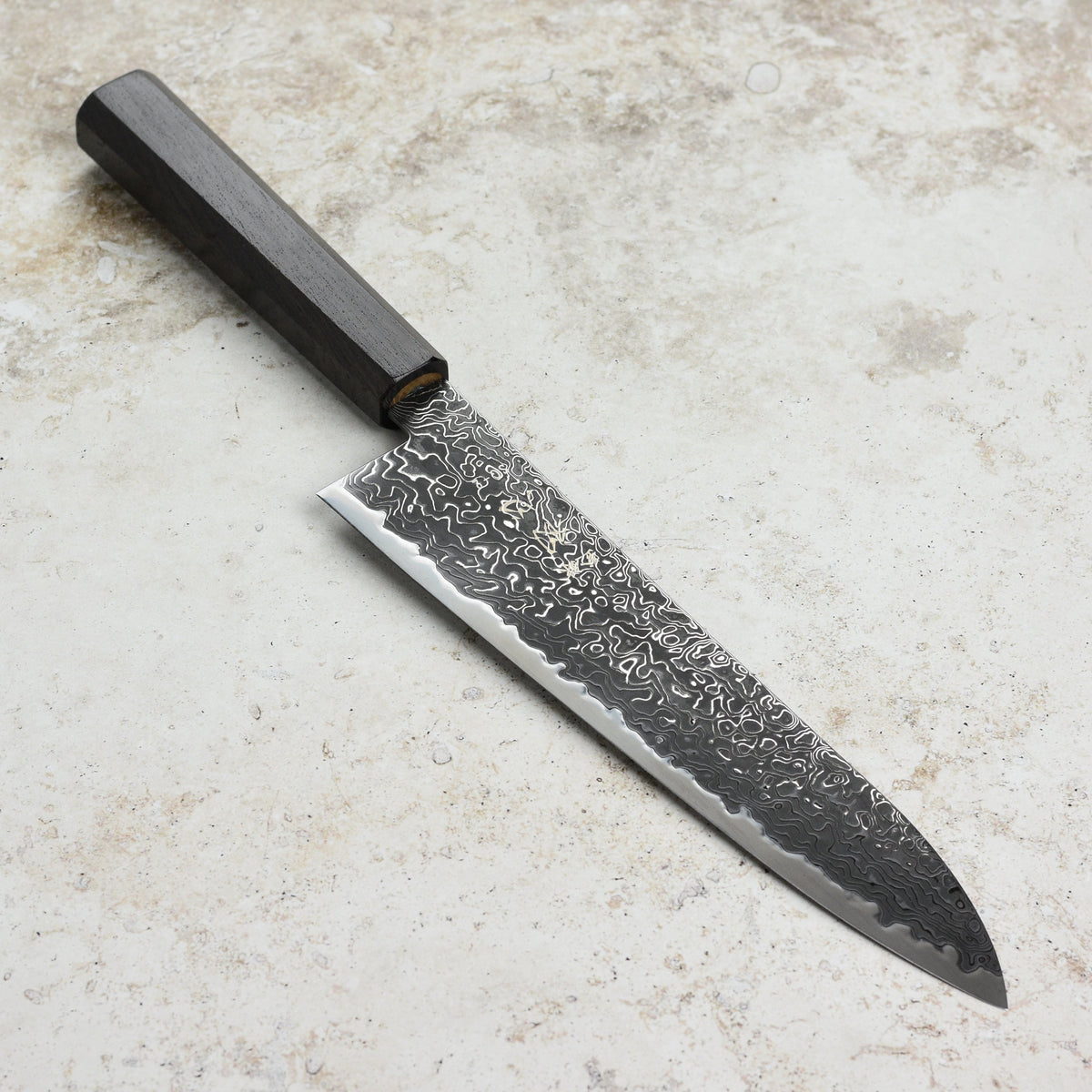 Hatsukokoro Ryuhyo SG2 Kurozome Damascus 8.25" Gyuto