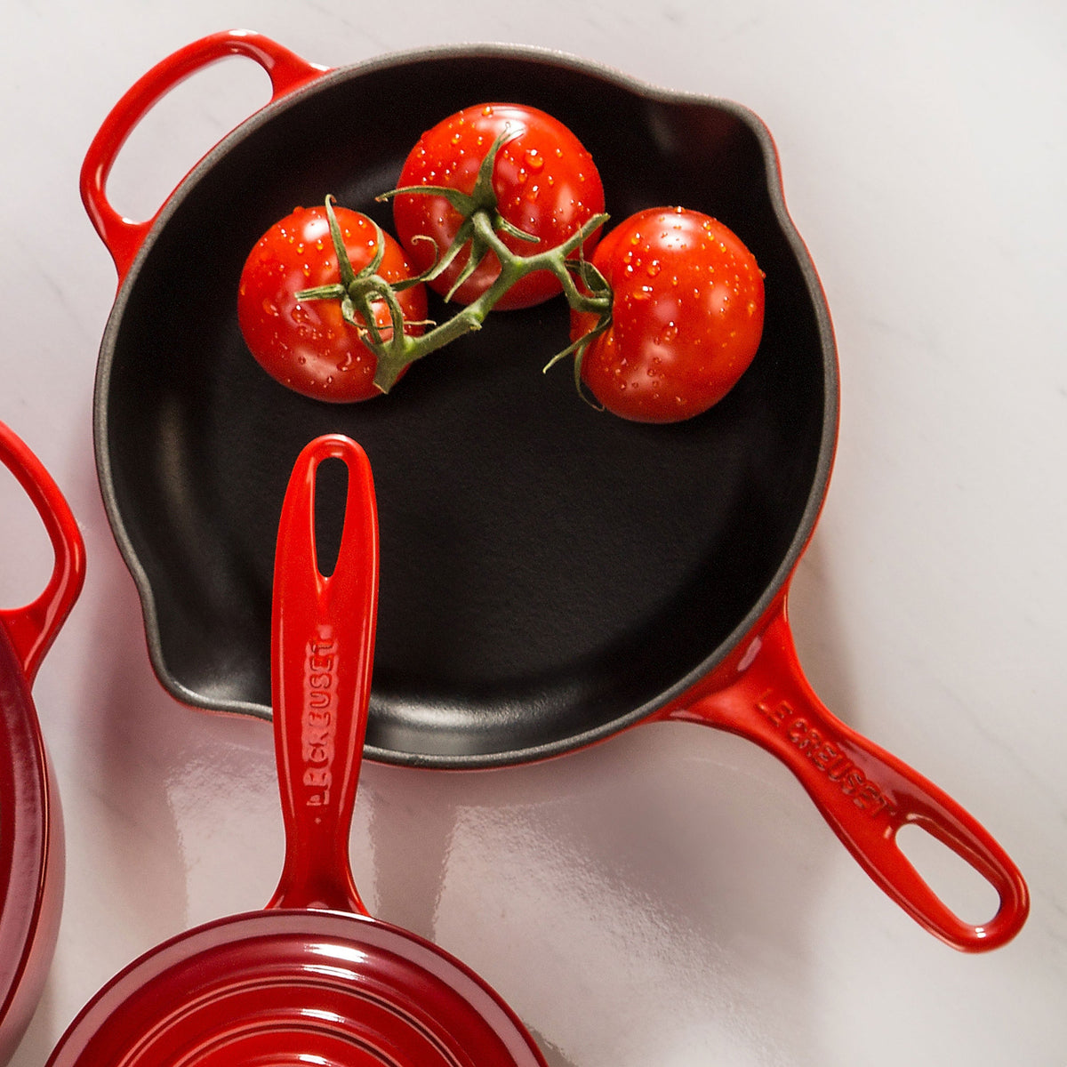 Le Creuset Signature Cast Iron 9" Cerise Skillet