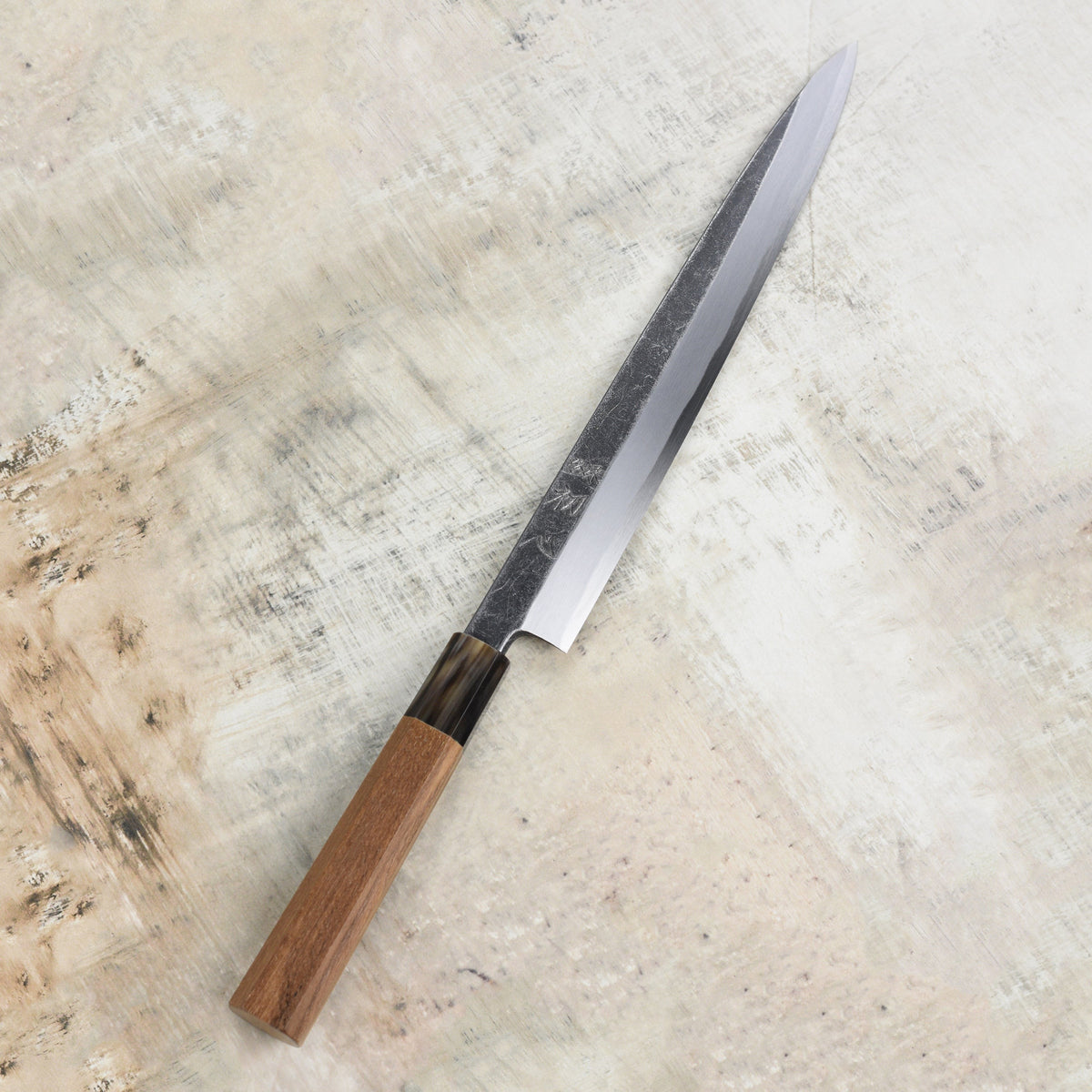 Hatsukokoro Shirasagi Aogami #2 Kurouchi Single-Bevel 10.6" Yanagiba