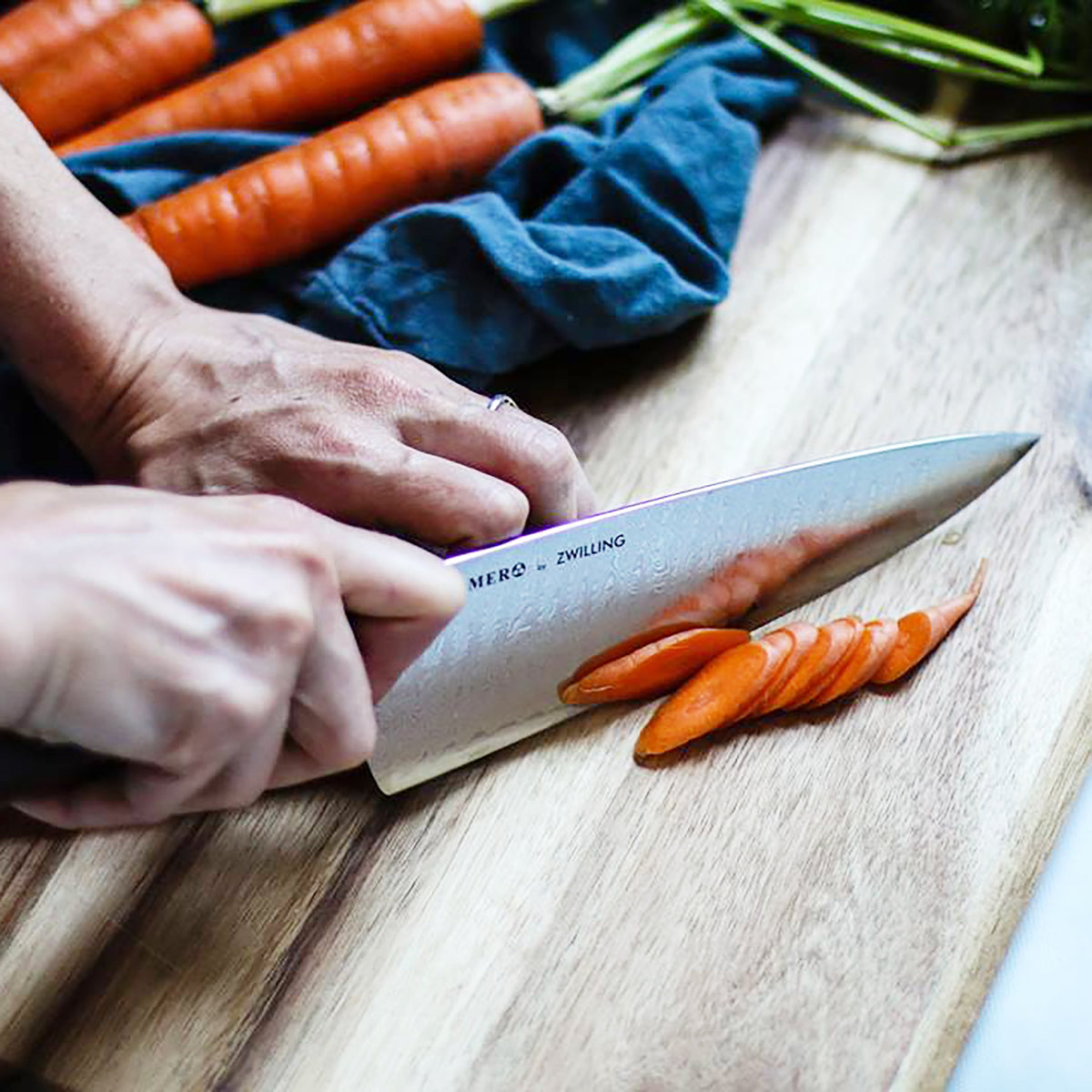 Kramer Meiji 7 Piece Magnetic Easel Knife Block Set